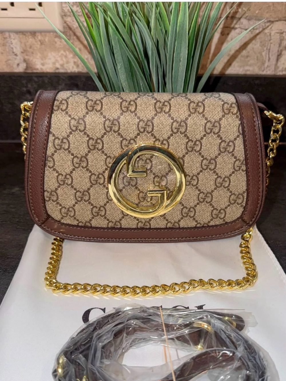 Gucci Beige Crossbody